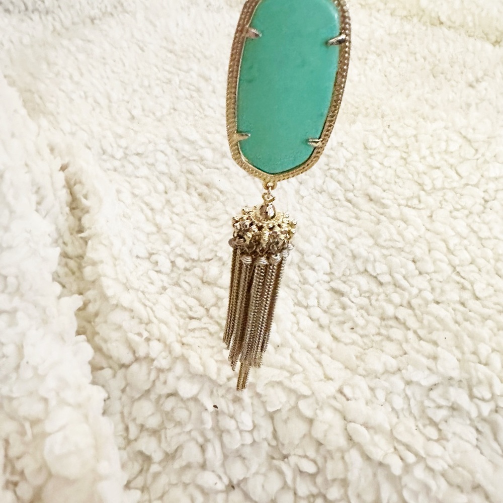 Kendra Scott Rayne Necklace Turquoise - Picture 8 of 9